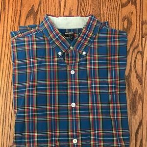 Bonobos Blue Plaid Shirt